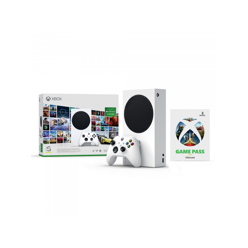 Microsoft XBOX Series S Bundle 512GB Wi-Fi White RRS-00153