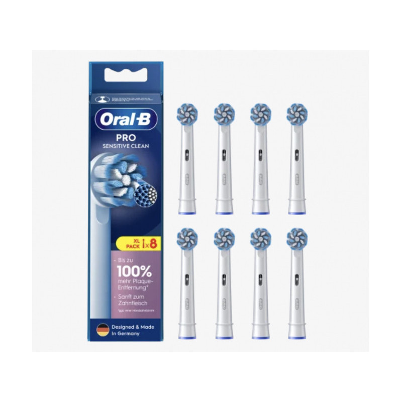 Oral-B Brush Heads Pro Sensitive Clean (Pack of 8) 860649 Oral-B Brush Heads Pro Sensitive Clean (Pack of 8) 860649