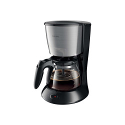 Philips Cafetière en Acier Inoxydable/Noir Daily Collection HD7462/20