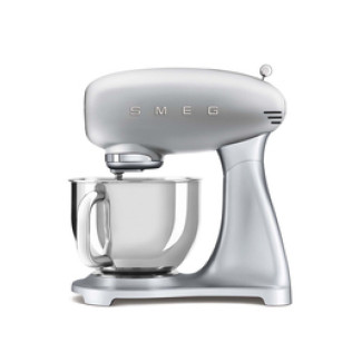 Smeg Stand Mixer 50\'s Style 800W Silver SMF02SVEU