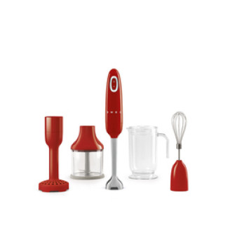 Smeg Hand Blender 50\'s Style Red HBF22RDEU