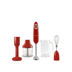 Smeg Hand Blender 50\'s Style Red HBF22RDEU
