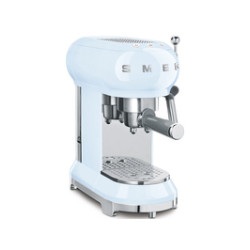SMEG Espresso Coffee Machine Pastel Blue ECF01PBEU