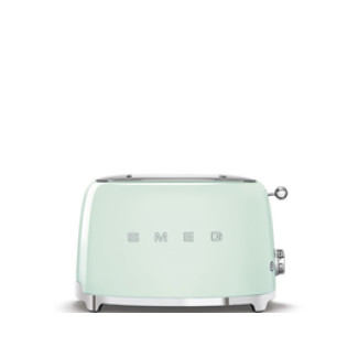 Smeg 2 Slice Toaster 50\'s Style Pastel Green TSF01PGEU