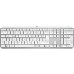 Logitech MX Keys S Keyboard Pale Gray DE-Layout 920-011566