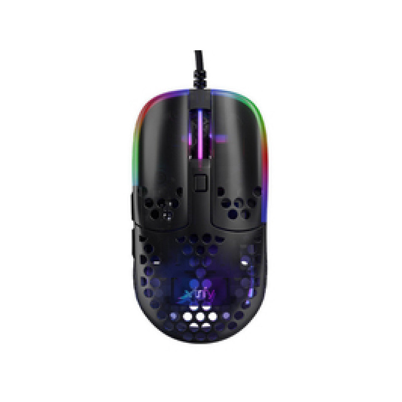 Cherry Xtrfy MZ1 - Optique - USB Type-A - 8 ms - Noir MZ1-RGB-BLACK-TP
