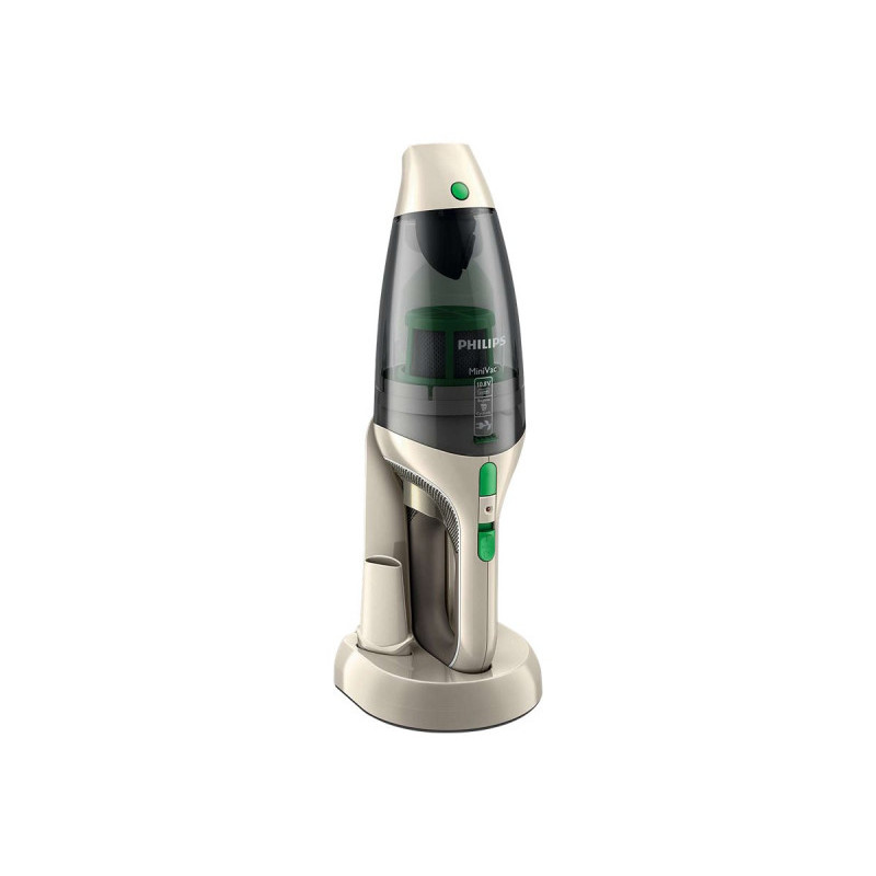 Philips MiniVac aspirateur à main Vacuum Ceaner Gris/Vert FC6148/01