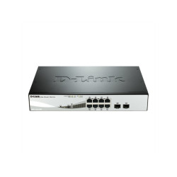 D-Link Web Smart DGS-1210-08P/E Switch 8 x 10/100/1000 PoE+ 2 Gigabit