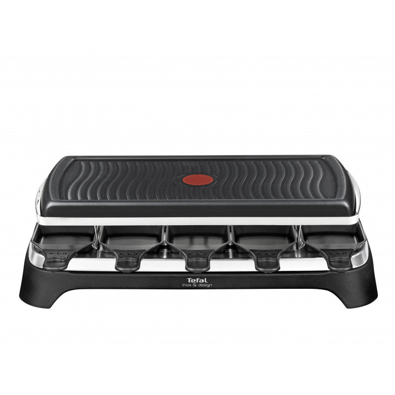 Tefal Ambiance Raclette and Table grill Stainless steel/Black RE4588 Tefal Ambiance Raclette and Table grill Stainless steel/Black RE4588