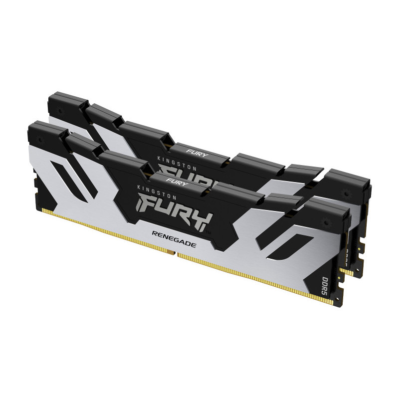 Kingston Fury 32GB(2x16GB) DDR5 8000MT/s Silver/Black XMP KF580C38RSK2-32 Kingston Fury 32GB(2x16GB) DDR5 8000MT/s Silver/Black XMP KF580C38RSK2-32