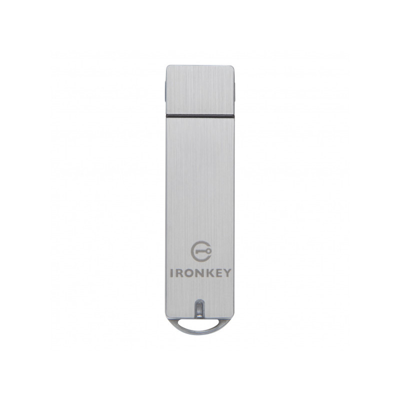 Kingston 8GB IronKey Basic S1000 Encrypted USB 3.0 Silver IKS1000B/8GB