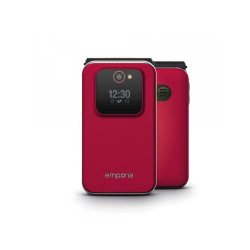 Emporia emporiaJOY 128MB Flip Feature Phone Red V228_001_R