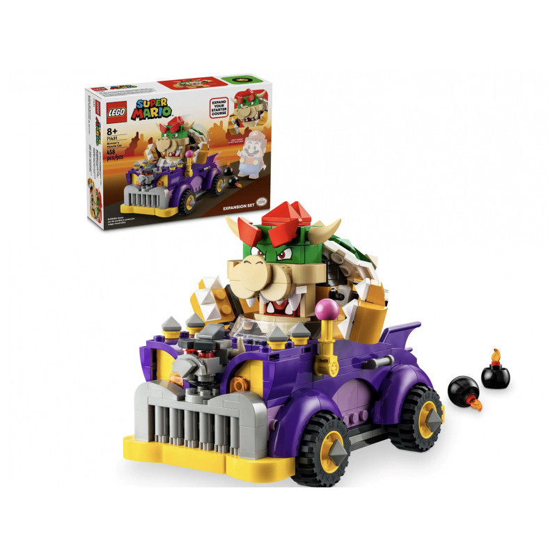 LEGO Super Mario - Ensemble d\'extension Bolide de Bowser (71431)