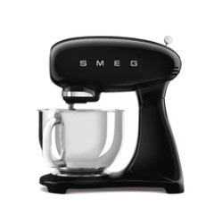 Smeg Stand Mixer 50\'s Style Black SMF03BLEU