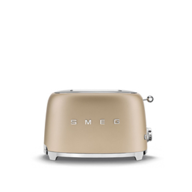 Smeg Toaster 2 Slice 50\'s Style (Champagne) Gold TSF01CHMEU Smeg Toaster 2 Slice 50\'s Style (Champagne) Gold TSF01CHMEU