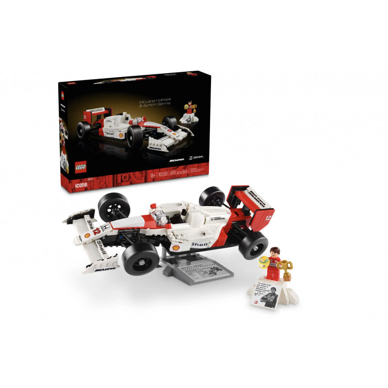 LEGO Icons - McLaren MP4/4 & Ayrton Senna (10330)