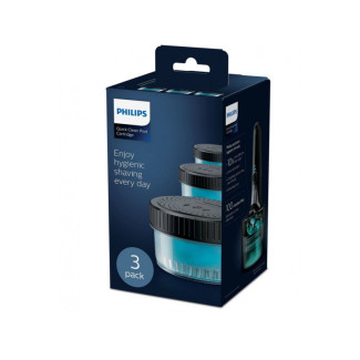 PHILIPS Pack de 3 cartouches de Quick Clean Pod CC13/50