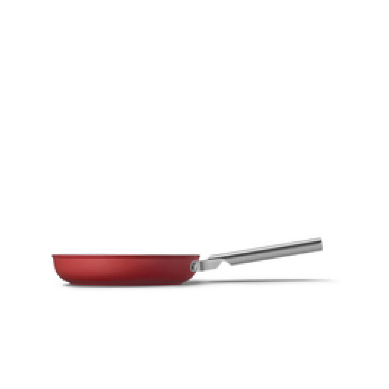 Smeg 24cm Non-stick Frying Pan Red CKFF2401RDM Smeg 24cm Non-stick Frying Pan Red CKFF2401RDM