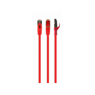 CableXpert CAT6A Patch Cord LSZH 15m Red PP6A-LSZHCU-R-15M