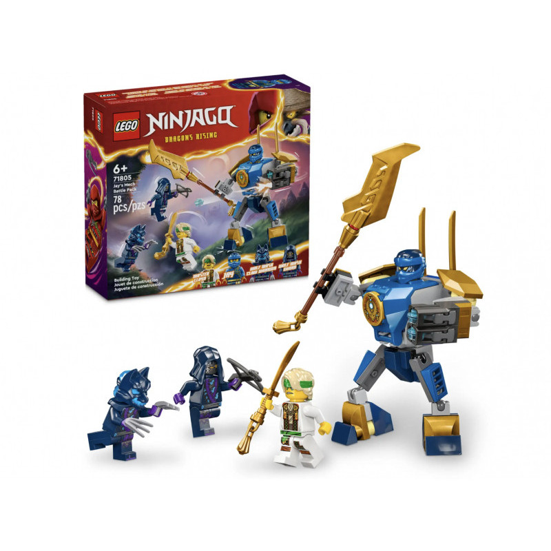 LEGO Ninjago - Pack de combat  le robot de Jay (71805)