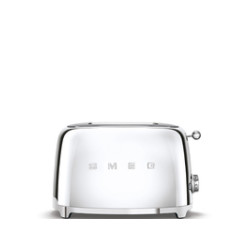 Smeg 2 Slice Toaster 50\'s Style Stainless Steel TSF01SSEU