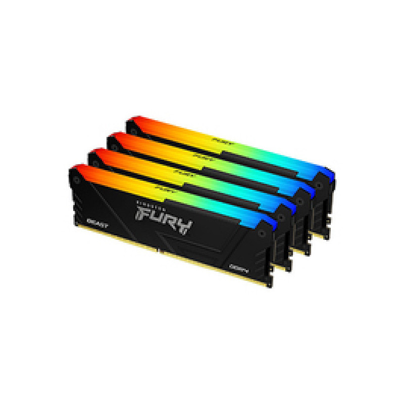 Kingston DDR4 32GB (4x8GB) 3600MT/s CL17 RGB Black XMPKF436C17BB2AK4/32 Kingston DDR4 32GB (4x8GB) 3600MT/s CL17 RGB Black XMPKF436C17BB2AK4/32
