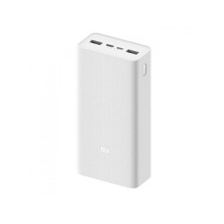 Xiaomi Mi Power Bank 3 30000mAh 18W Chargeur rapide USB-A & USB Type-C Blanc