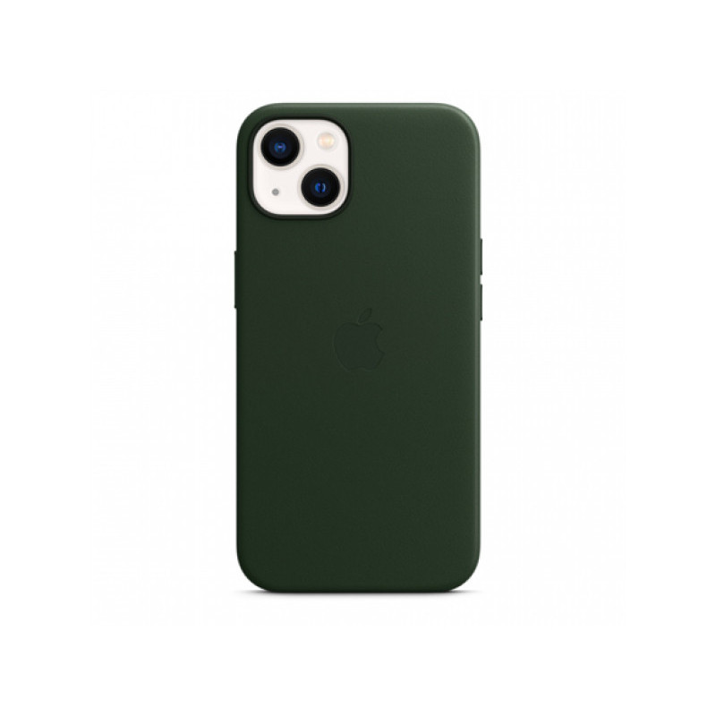 Apple iPhone 13 Étui en cuir avec MagSafe - Vert Sequoia