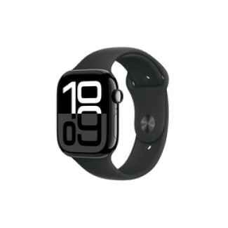 Apple Watch Series 10 GPS+Cell. 46mm Jet Black Alu. S/M Black MWY33QF/A