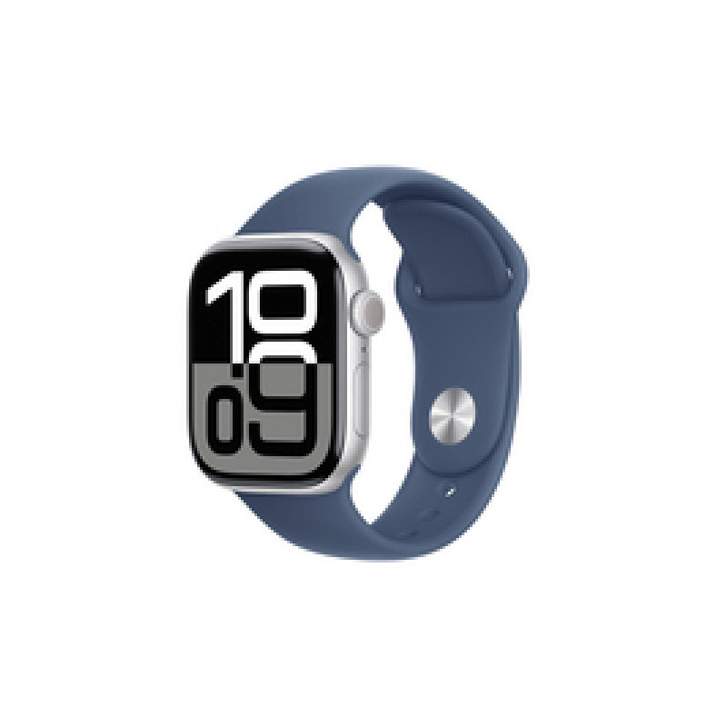 Apple Watch Series 10 GPS 42mm Aluminium Silver - S/M Denim MWWA3QF/A Apple Watch Series 10 GPS 42mm Aluminium Silver - S/M Denim MWWA3QF/A