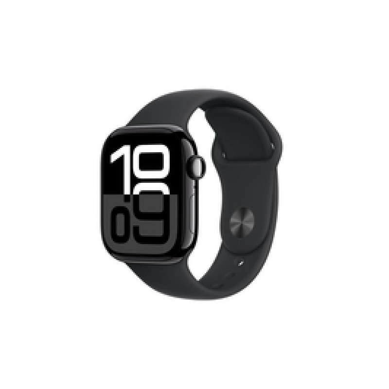 Apple Watch Series 10 42mm GPS Aluminium Jet Black M/L  BlackMWWF3QF/A