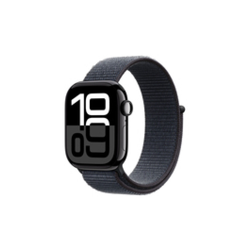 Apple Watch Series 10 42mm GPS+Cell. Jet Black Aluminium - Ink MWX83QF/A