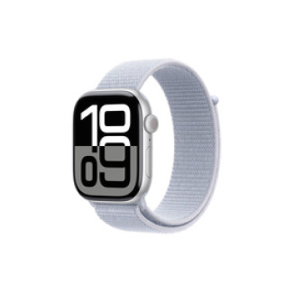 Apple Watch S10 Alu Silver 46mm GPS Sports Blue Cloud (MWWN3QF/A)