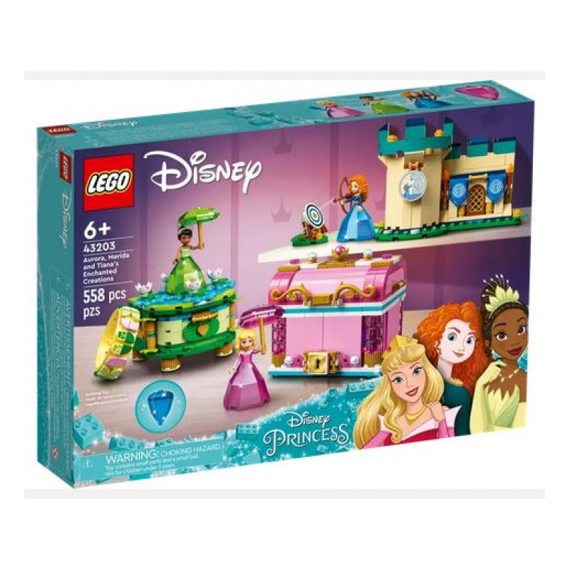 LEGO Disney Princess - Aurora. Merida and Tiana\'s Magic Works (43203) LEGO Disney Princess - Aurora. Merida and Tiana\'s Magic Works (43203)