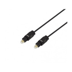 LogiLink Audio Cable Toslink/M to Toslink/M PMMA core 1.5m Black CA1007
