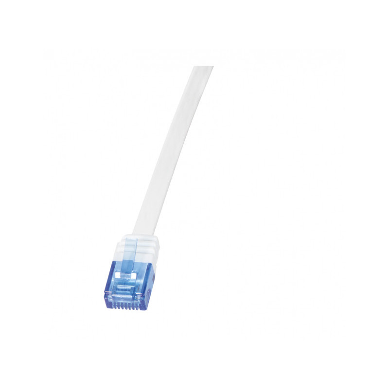 LogiLink Patch Cable SlimLine flat Cat.5e U/UTP 3m White CP0136 LogiLink Patch Cable SlimLine flat Cat.5e U/UTP 3m White CP0136