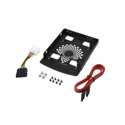 LogiLink Hard Drive Mounting frame from 2.5 to 3.5 for 2x HDD/SSD AD0011