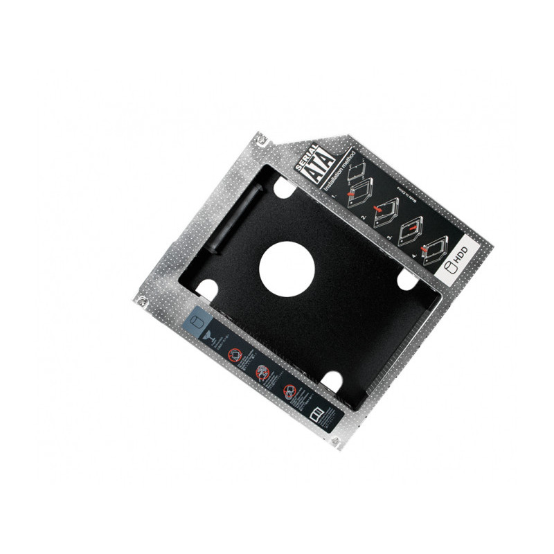 LogiLink Notebook SATA hard drive caddy for 12.7mm high drives AD0016 LogiLink Notebook SATA hard drive caddy for 12.7mm high drives AD0016