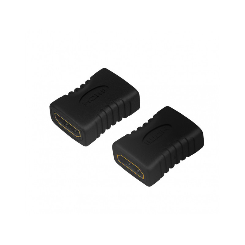 LogiLink HDMI Adapter A/F to A/F 1080p/60 Hz Black AH0006 LogiLink HDMI Adapter A/F to A/F 1080p/60 Hz Black AH0006