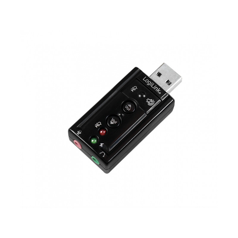 LogiLink USB Sound Card with Virtual 7.1 Sound effect UA0078 LogiLink USB Sound Card with Virtual 7.1 Sound effect UA0078