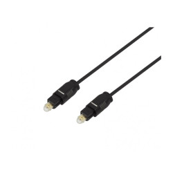 LogiLink Audio Cable Toslink/M to Toslink/M PMMA Core 1m Black CA1006