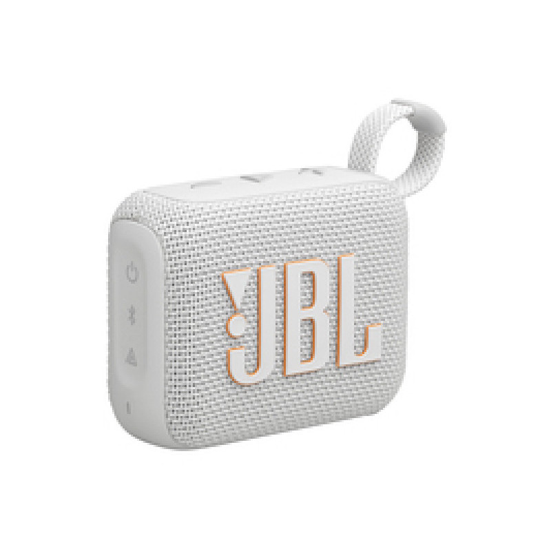 JBL Go 4 Bluetooth Portable Speaker White JBLGO4WHT