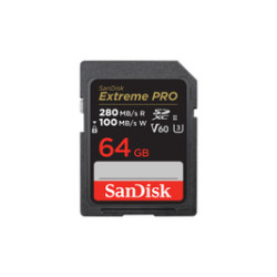 SanDisk Extreme PRO SDXC 64GB Class10 UHS-II SDSDXEP-064G-GN4