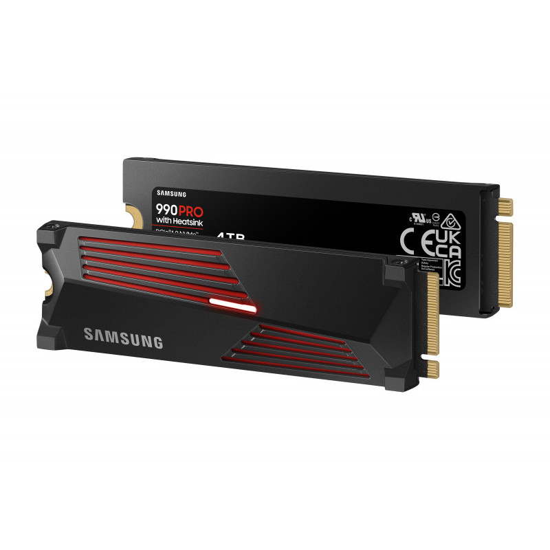 Samsung SSD 990 Pro 4TB M.2 NVMe+heatsink MZ-V9P4T0GW Samsung SSD 990 Pro 4TB M.2 NVMe+heatsink MZ-V9P4T0GW