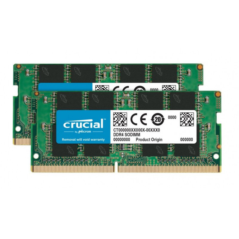 Crucial RAM DDR4-3200MHz 16Go (2x 8Go) 260-pin SODIMM