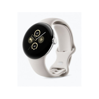 Google Pixel Watch 2 Alu Argent 41 mm WiFi/LTE Sport Porcelaine