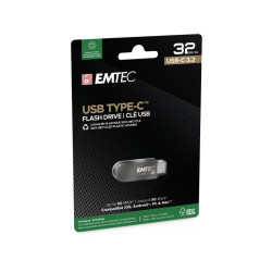 Emtec clé USB Duo C280 32Go USB 3.2 + USB-C