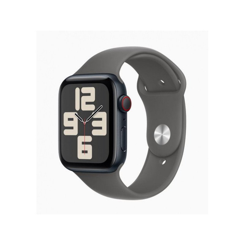 Apple Watch SE Midnight GPS+Cell 44 mm Sport Pierre Grise S/M (MXGL3QF/A) Apple Watch SE Midnight GPS+Cell 44 mm Sport Pierre Grise S/M (MXGL3QF/A)