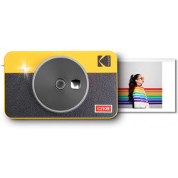 KODAK Instant Camera Mini Shot 2 Retro + 8 Sheets Yellow