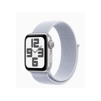 Apple Watch SE GPS 40 mm alu argenté sports bleu nuage MXEE3QF/A